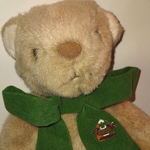 4-pcs Green Irish Bow Bear & Brooches